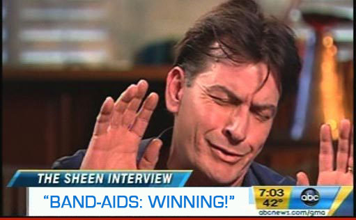 winning charlie sheen quotes. So I took his quotes and